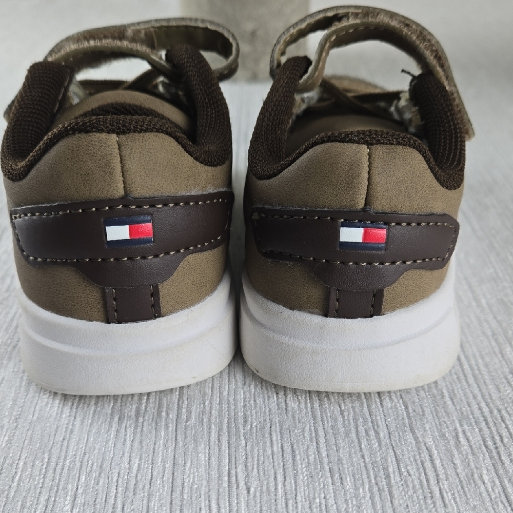 Tommy Hilfiger Brown‎ Sneakers Casual Suede Design - Picture 6 of 11